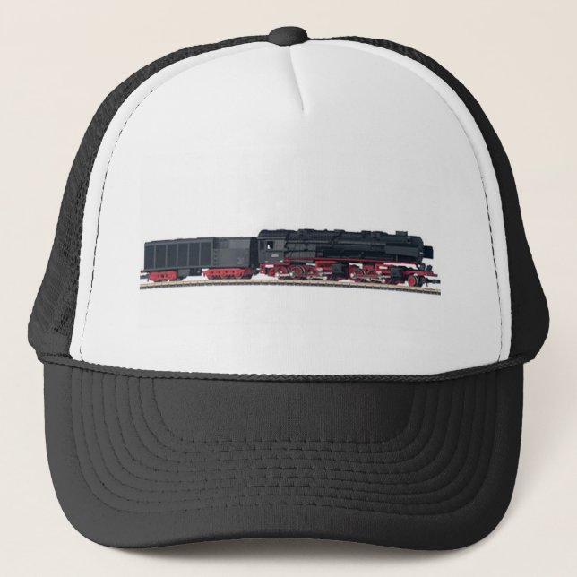 Dampflokomotive BR 53 Borsig Hat Truckerkappe (Vorderseite)