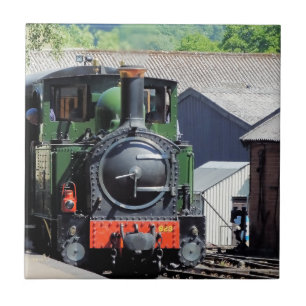 DAMPFLOKOMOTIVE FLIESE