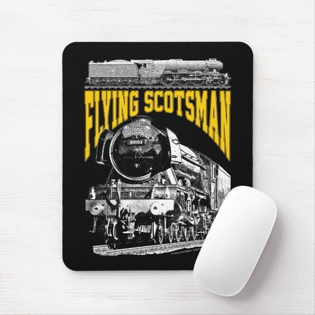 Dampflokomotive Flying Scotsman. 1923 LNER Zug Mousepad (Mit Mouse)