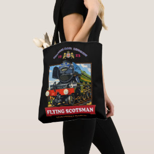 Dampflokomotive Flying Scotsman Vintage Poster