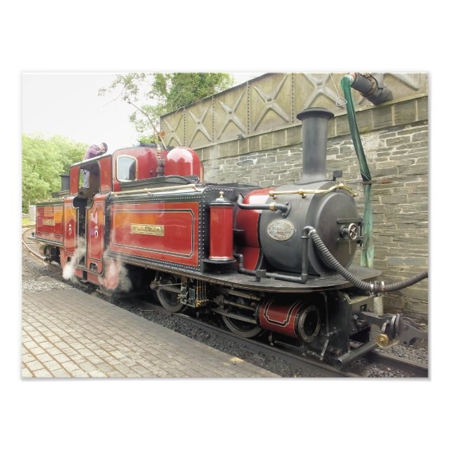 DAMPFLOKOMOTIVE FOTODRUCK (Vorne)
