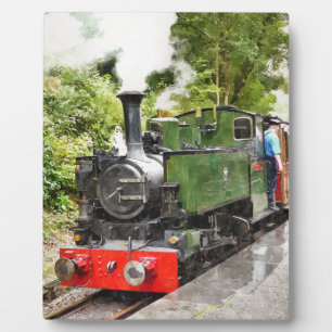 DAMPFLOKOMOTIVE FOTOPLATTE