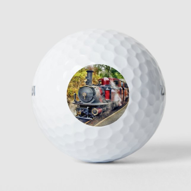 DAMPFLOKOMOTIVE GOLFBALL (Vorderseite)