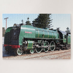 Dampflokomotive, Goolwa, Südaustralien 3 Puzzle