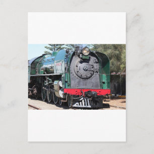 Dampflokomotive, Goolwa, Südaustralien Postkarte