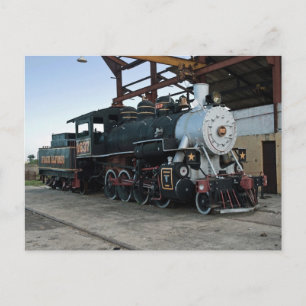 Dampflokomotive, Kuba Postkarte