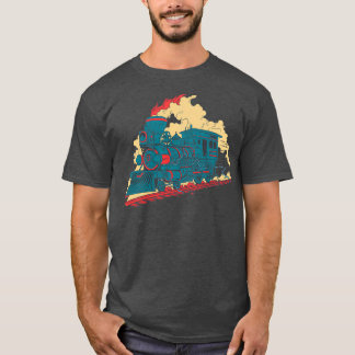 Dampflokomotive Lokomotive T-Shirt