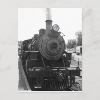 Dampflokomotive Nr. 40 Postkarte
