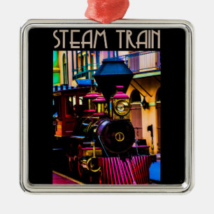 Dampflokomotive Ornament Aus Metall