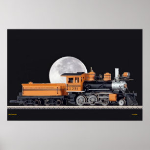Dampflokomotive Poster