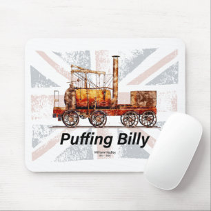 Dampflokomotive Puffing Billy Englisch Mousepad