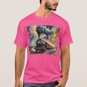 Dampflokomotive T-Shirt