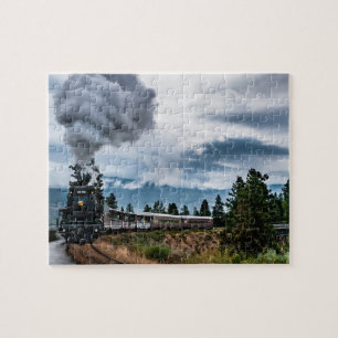 Dampflokomotive Zug Jigsaw Puzzle
