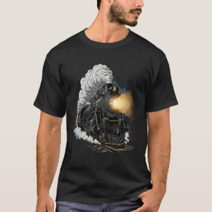 Dampflokomotive Zug T-Shirt