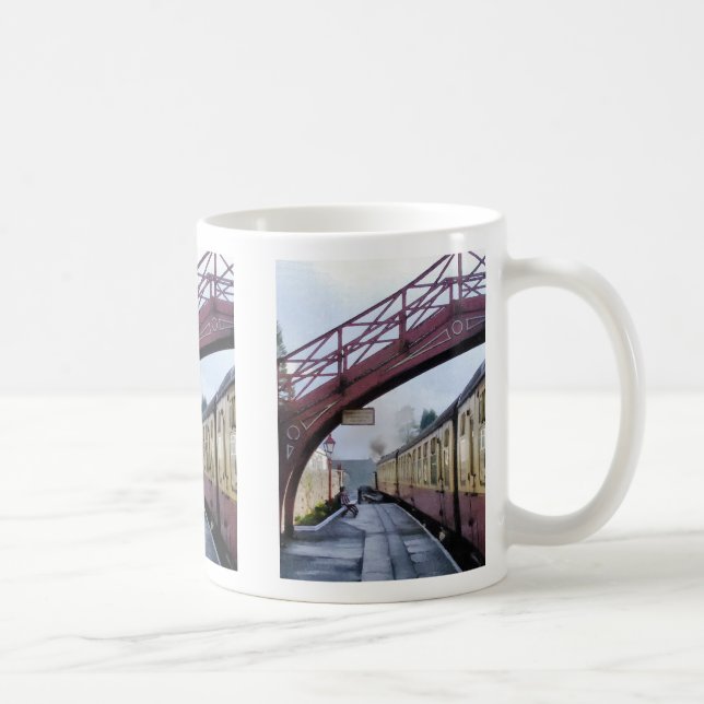 DAMPFLOKOMOTIVEN KAFFEETASSE (Rechts)