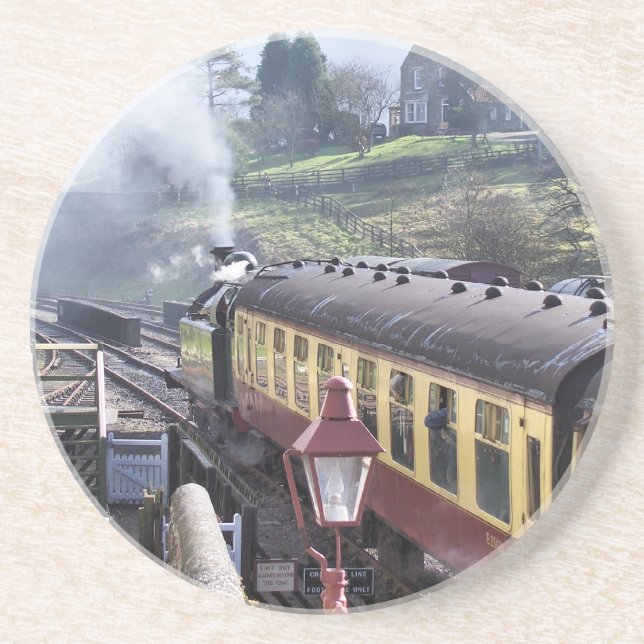 DAMPFLOKOMOTIVEN SANDSTEIN UNTERSETZER (Vorne)