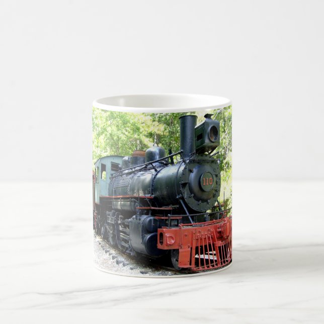 DampflokomotivfarbTasse Tasse (Mittel)