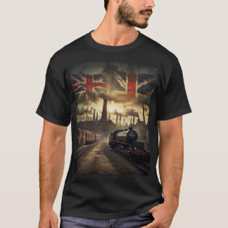 Dampfmacht: Großbritanniens industrielle Morgenröt T-Shirt