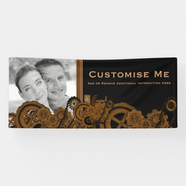 Dampfmaschine (Kupfer) Banner (Horizontal)