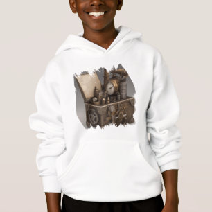 Dampfmaschine - Vintage Schatztruhe Hoodie