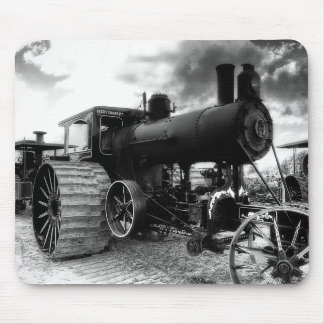 Dampfmotor-Mauspad Mousepad (Vorne)