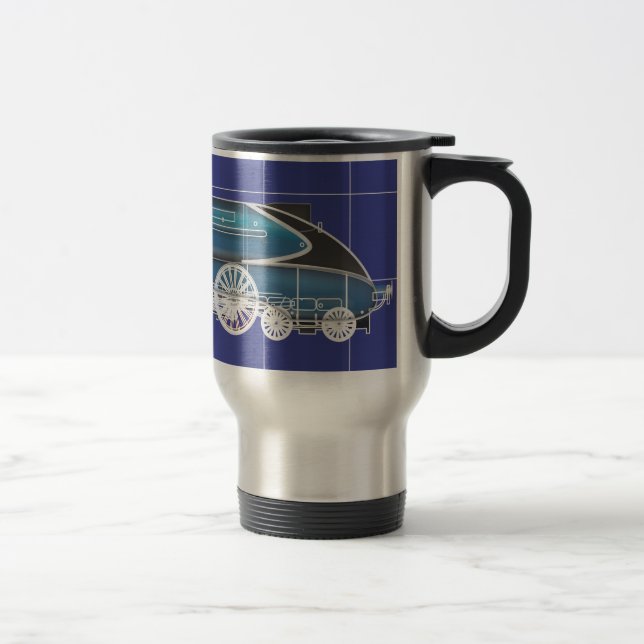 Dampfmotor Reisebecher (Rechts)