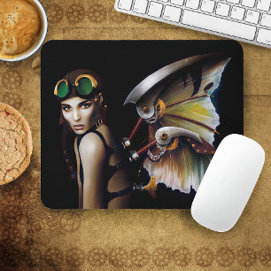 Dampfpanzer-Mechanische-Feenzauberschwingen-Schutz Mousepad