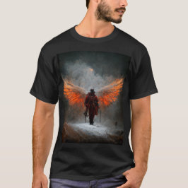 Dampfpunk-Feuerdemon T-Shirt