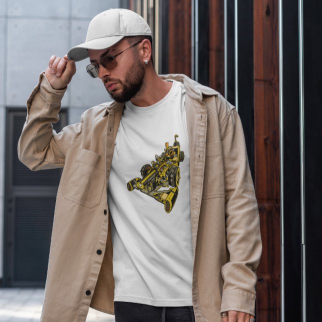 Dampfpunk-Rennwagen-Transport T-Shirt (Von Creator hochgeladen)