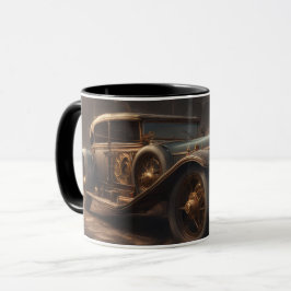 Dampfpunk-Stil-Klassiker-Auto Tasse
