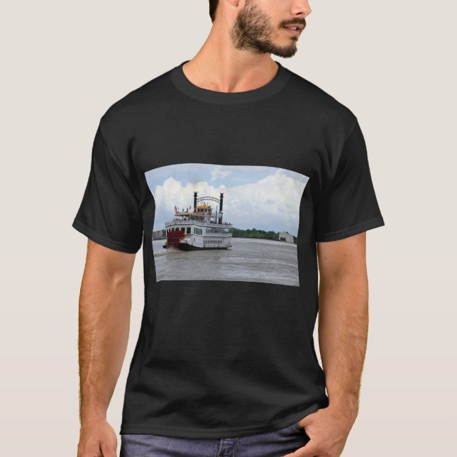 Dampfschiff auf dem Mississippi bei New Orleans T-Shirt (Vorderseite)
