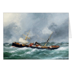 Dampfschiff Finsbury 1881