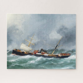 Dampfschiff Finsbury 1881 Puzzle