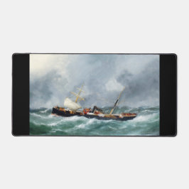 Dampfschiff Finsbury 1881 Schreibtischunterlage