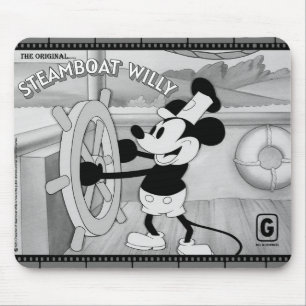 Dampfschiff Willie-Mauspad Mousepad