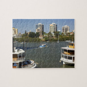 Dampfschiffe, Brisbane River, Brisbane, Puzzle