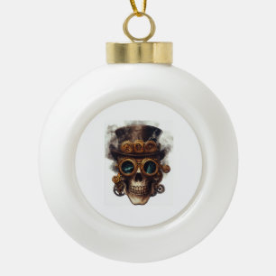 Dampfskulpturmotor Keramik Kugel-Ornament