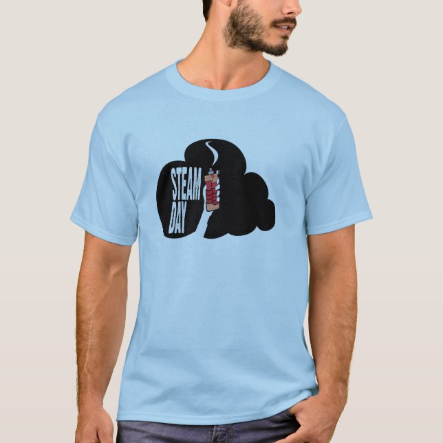 Dampftag T-Shirt (Vorderseite)