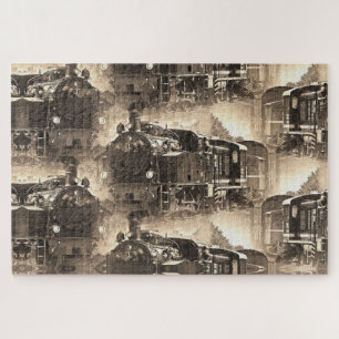 Dampfträume - Eisenbahn-Motor Puzzle