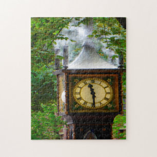 Dampfuhrende Uhr Vancouver. Puzzle