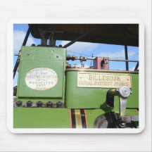 Dampfwalze im Vintage-Stil
