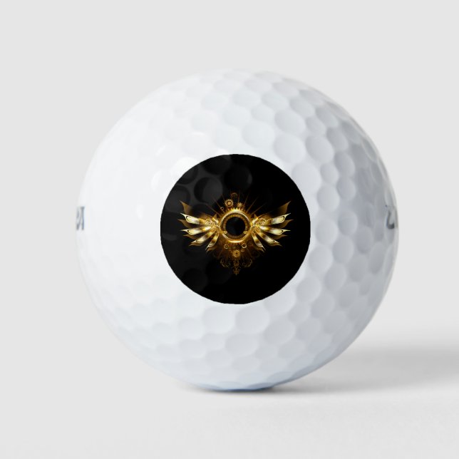 Dampfwolken-Flügel Golfball (Vorderseite)