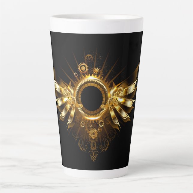 Dampfwolkenflügel Milchtasse (Vorderseite)
