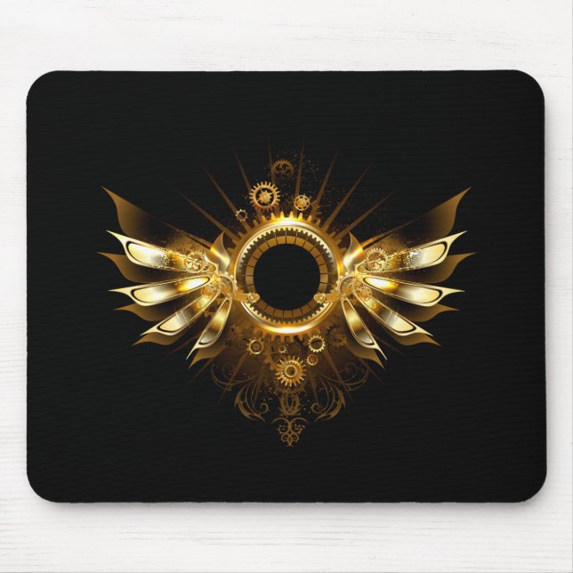 Dampfwolkenflügel Mousepad (Vorne)