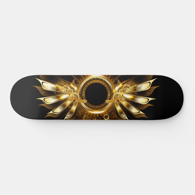 Dampfwolkenflügel Skateboard (Horizontal)