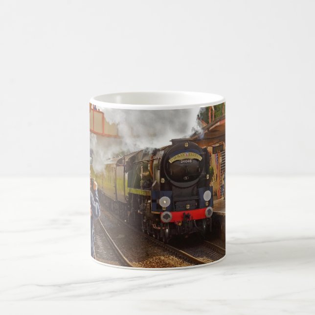 Dampfzug 28A-B Bildoptionen Kaffeetasse (Mittel)
