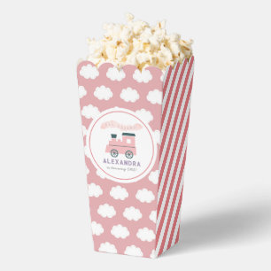 Dampfzug Alle Aboard Pink Mädchen Geburtstag Popco Geschenkschachtel