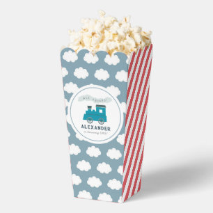 Dampfzug Alle Bard Blue Boy Birthday Popcorn Geschenkschachtel