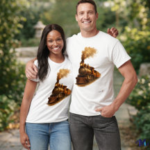 Dampfzug aus der Mitte des Jahrhunderts | Retro-Vi