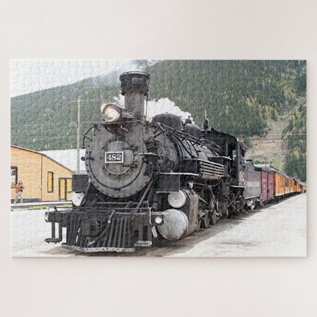 Dampfzug, Colorado, USA Puzzle (Horizontal)